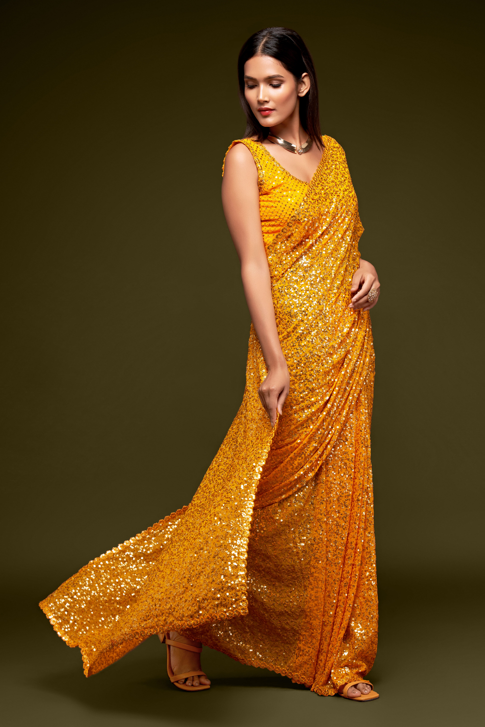 Floral Whispers – Lightweight Georgette with Modern Touch