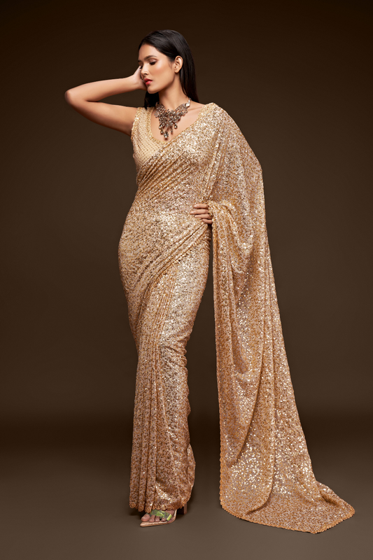 Floral Whispers – Lightweight Georgette with Modern Touch