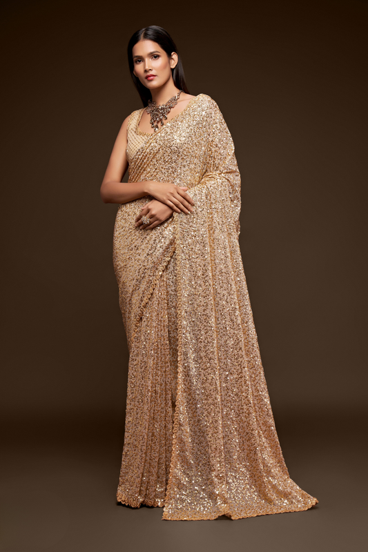 Floral Whispers – Lightweight Georgette with Modern Touch