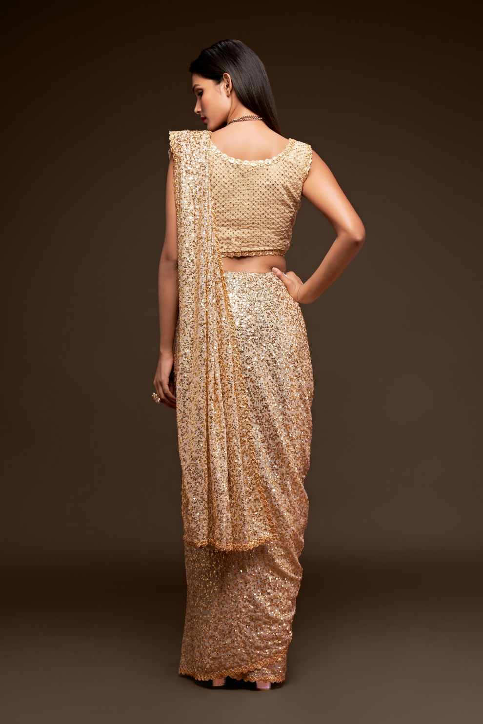 Floral Whispers – Lightweight Georgette with Modern Touch