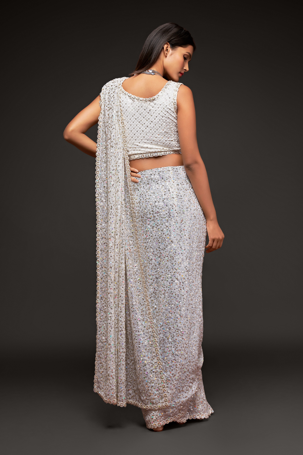 Floral Whispers – Lightweight Georgette with Modern Touch