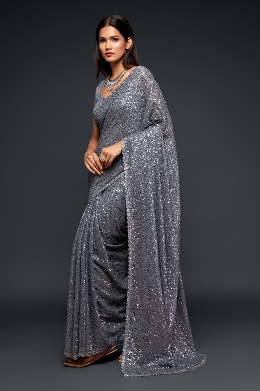 Floral Whispers – Lightweight Georgette with Modern Touch