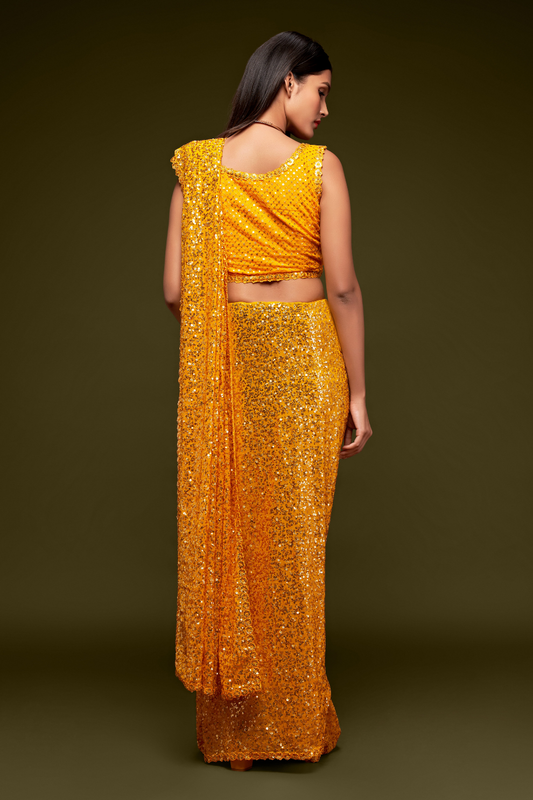 Floral Whispers – Lightweight Georgette with Modern Touch