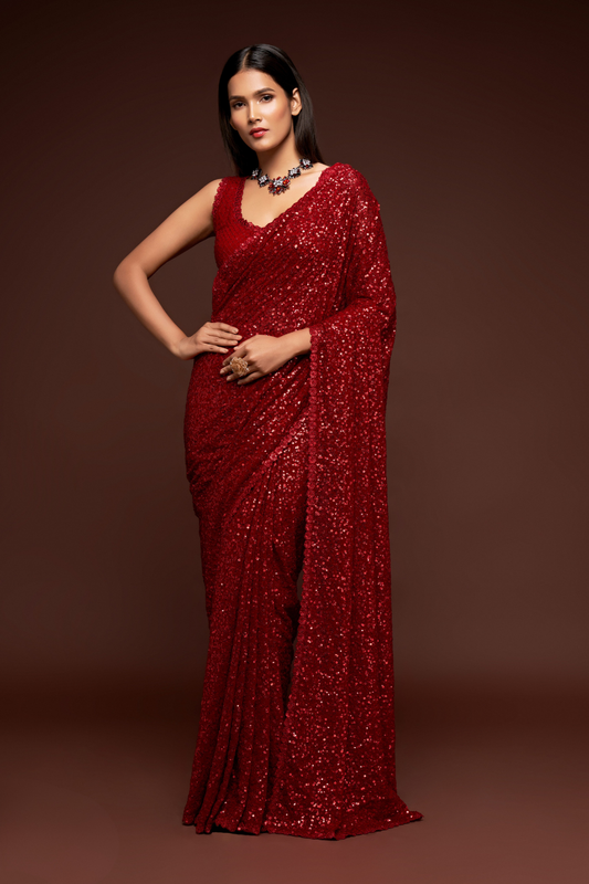 Floral Whispers – Lightweight Georgette with Modern Touch
