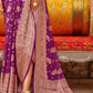 Georgette Saree with Soft Touch Finish and Ethnic Buta Design
