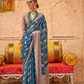 Georgette Saree with Soft Touch Finish and Ethnic Buta Design
