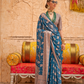 Georgette Saree with Soft Touch Finish and Ethnic Buta Design
