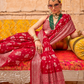 Georgette Saree with Soft Touch Finish and Ethnic Buta Design