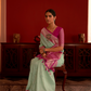 Pure Georgette Saree with Rich Traditional Jari Weaving