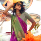 Pure Katan Banarasi Silk Blend Saree with Traditional Weaving