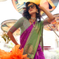 Pure Katan Banarasi Silk Blend Saree with Traditional Weaving