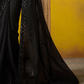 Tissue Silk Embroidered Saree with Sequins and Beads Work