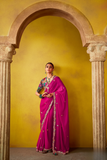 LAVANTE_FASHION_Glass_Tissue_Saree_with_Sequins_Detailing_2 - LaVante Fashion