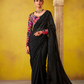 Tissue Silk Embroidered Saree with Sequins and Beads Work