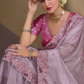 Whispers of Elegance in Fancy Tissue Organza Silk Drape