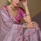 Whispers of Elegance in Fancy Tissue Organza Silk Drape
