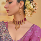 Whispers of Elegance in Fancy Tissue Organza Silk Drape