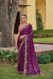 LAVANTE_FASHION_Grey_Organza_Silk_Handwork_Embroiderey_Cut_Work_Border_21 - LaVante Fashion