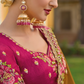 Whispers of Elegance in Fancy Tissue Organza Silk Drape