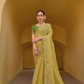 Whispers of Elegance in Fancy Tissue Organza Silk Drape