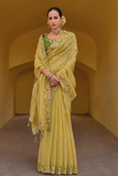 LAVANTE_FASHION_Grey_Organza_Silk_Handwork_Embroiderey_Cut_Work_Border_31 - LaVante Fashion