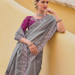 Whispers of Elegance in Fancy Tissue Organza Silk Drape