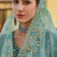 Whispers of Elegance in Fancy Tissue Organza Silk Drape
