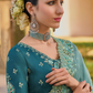 Whispers of Elegance in Fancy Tissue Organza Silk Drape