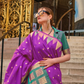 Banarasi Kadhi Silk Saree with Rich Traditional Weaving