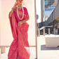 Floral Woven Zari Silk Banarasi Saree