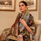Elegant Handloom Weaving Saree with Traditional Artisan Detail