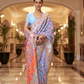 Elegant Handloom Weaving Saree with Traditional Artisan Detail