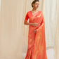 Kanjivaram Silk Saree with Traditional Handloom Weaving Art