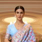 Elegant Handloom Weaving Saree with Traditional Artisan Detail