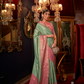 Traditional Handloom Saree with Elegant Weaving Patterns