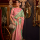 Traditional Handloom Saree with Elegant Weaving Patterns