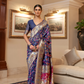 Elegant Handloom Weaving Saree with Traditional Artisan Detail