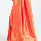 Kanjivaram Silk Saree with Traditional Handloom Weaving Art
