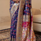 Elegant Handloom Weaving Saree with Traditional Artisan Detail