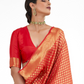 Handloom Woven Kanjivaram Silk Saree with Rich Traditional Design