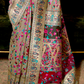 Elegant Handloom Weaving Saree with Traditional Artisan Detail