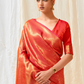Kanjivaram Silk Saree with Traditional Handloom Weaving Art