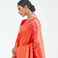 Kanjivaram Silk Saree with Traditional Handloom Weaving Art