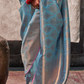 Elegant Handwoven Pure Silk Saree with Zari Design