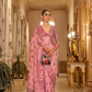 Zari Butta Tussar Silk Saree with Handwoven Elegance