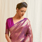 Kanjivaram Silk Saree with Traditional Handloom Weaving Art