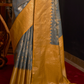 Traditional Handloom Saree with Elegant Weaving Patterns