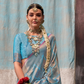 Elegant Handwoven Pure Silk Saree with Zari Design