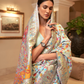 Elegant Handloom Weaving Saree with Traditional Artisan Detail