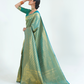 Kanjivaram Silk Saree with Traditional Handloom Weaving Art
